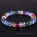 Шанджи OEM Cube Crystal Браслет красочный браслет с бисером Gemstone Kids Girl Bracelet